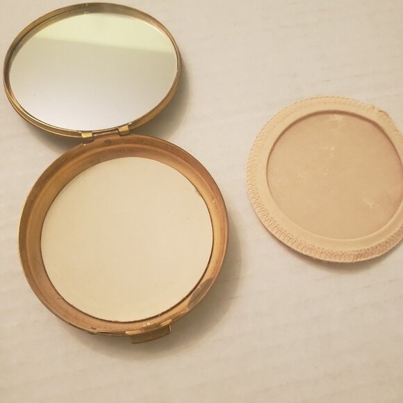 Vtg Glittery Compact Art Deco Whimsical Confetti Streamers - Picture 8 of 12